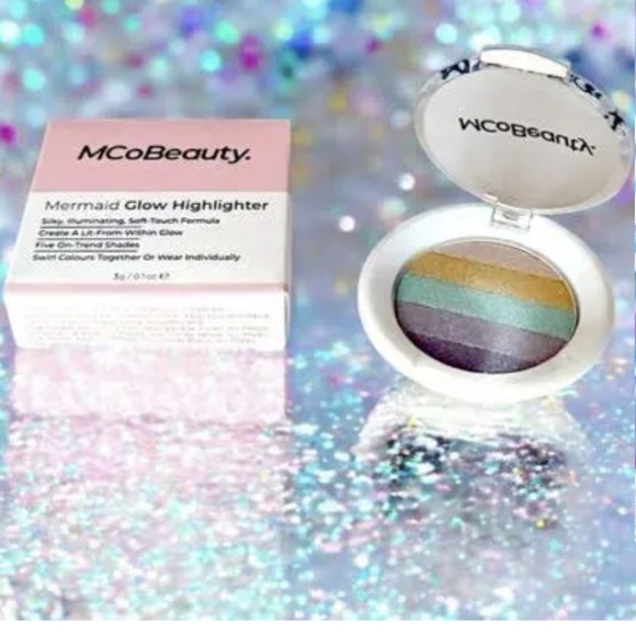 MCoBeauty Mermaid Glow Highlighter (New) 3g 0.1oz NIB - Picture 1 of 13